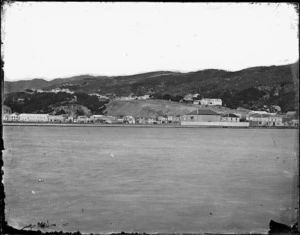 Wellington Harbour and Lambton Quay