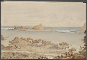 Aubrey, Christopher, fl 1868-1906 :Island Bay. [ca 1890].