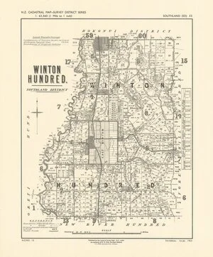 Winton Hundred, Southland District [electronic resource].