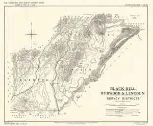 Black Hill, Burwood & Lincoln survey districts [electronic resource].