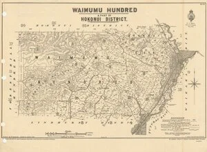 Waimumu hundred & part of Hokonui District [electronic resource] / drawn by W. Deverell.