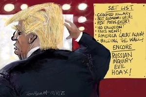 Donald Trump's set list
