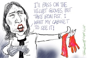 Jacinda Ardern passes on velvet gloves but takes the iron fist