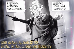 Don Brash allowed to speak at Auckland University