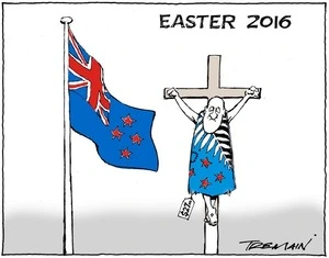 Easter 2016 - flag referendum