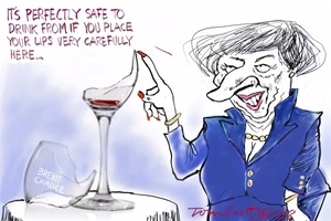 Brexit chalice - Theresa May
