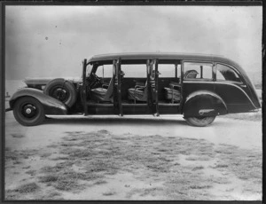 Cadillac service car operated by Rotorua Motors