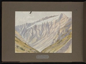Hurt, Theodore Octavius fl 1860-1871 :Godley Glacier, Canterbury, N.Z. [1861-1871].