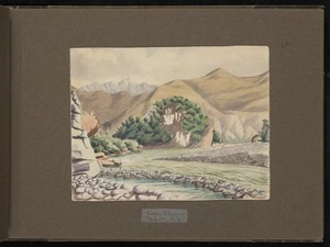 Hurt, Theodore Octavius fl 1860-1871 :River Waiau, Nelson, N.Z. [1861-1871].