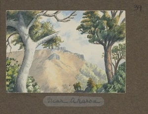 Hurt, Theodore Octavius, fl 1860-1871 :Near Akaroa. [1869?].