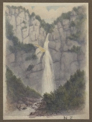 Hurt, Theodore Octavius fl 1860-1871 :N.Z. [Waterfall. 1861-1871].