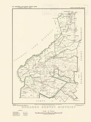 Ongarue Survey District [electronic resource] / A.J. Stewart, delt. Mar. 1935.