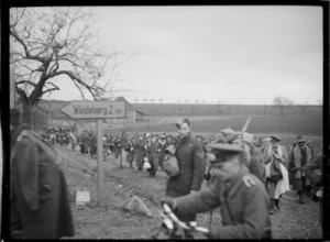 Allied prisoners of war on march near Windeberg - Photograph taken by Lee Hill