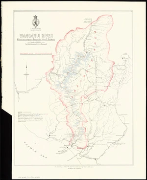 Wanganui River : map to accompany report by John T. Stewart.