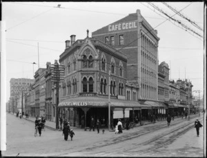 Junction of High and Hereford Streets, Christchurch