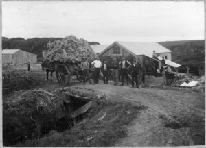 [Rutherford's flax mill, Opunake]
