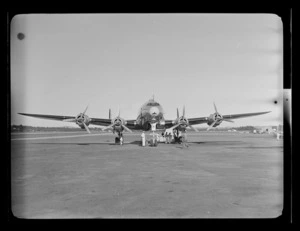 Lockheed Constellation aircraft, Whenuapai