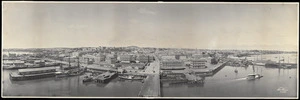 Vaniman, Melvin, 1866-1912 :Panoramic photograph of Auckland city