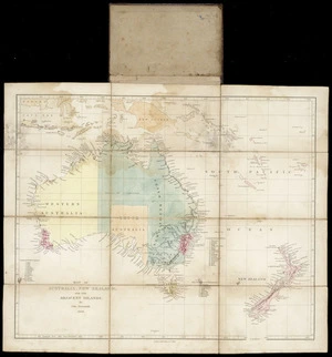 Map of Australia, New Zealand, and the adjacent islands / by John Arrowsmith, 1839.
