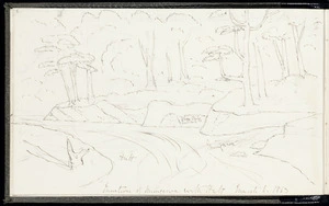 Crawford, James Coutts, 1817-1889 :Junction of Mungaroa with Hutt. March 6 1863.