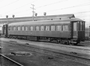 Passenger carriage AA 1824 at Wellington Railway Yards
