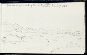 Crawford, James Coutts, 1817-1889 :From near Skipper's looking towards Masterton. March 19 1863.