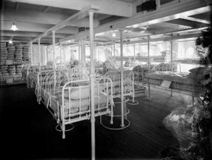 Interior of the hospital ship Maheno