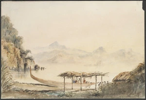 Oliver, Richard Aldworth, 1811-1889 :Wanga-ru-ru, or du-du, East Coast, N. Island. [ca 1850].