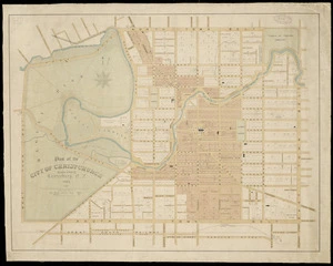 Plan of the city of Christchurch (Selwyn County), Canterbury, N.Z.