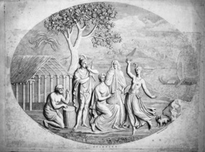 Willett, Ralph, fl. 1780s :Otaheite. Ralph Willett inv; Wm Collins fac; James Caldwell sculp. [London, 1785]