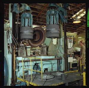 Dunlop tyre factory at Upper Hutt