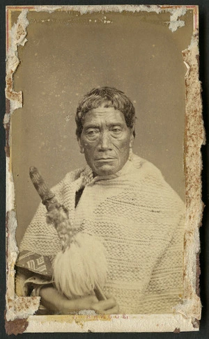 Bragge, James fl 1865-1875 :Portrait of Horomona Toremi