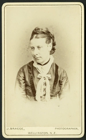 Bragge, James fl 1865-1875 :Portrait of unidentified woman