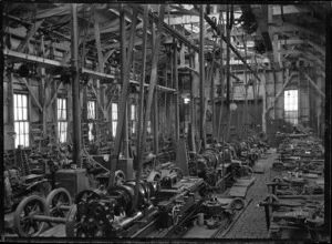 Machine workshop, railway workshops, Petone