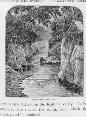 Crawford, James Coutts, 1817-1889 :Deep Creek, Havelock [1864]. [London, 1880]