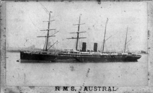 Portrait of the ship `Austral'