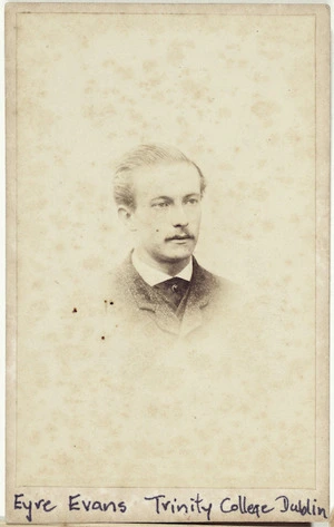 Portrait of Eyre Frederick Fitzgeorge Evans