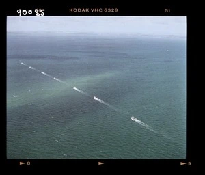 Royal New Zealand Navy patrol boats with the naval flotilla