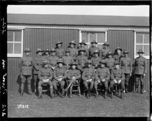 New Zealand Provost Corps at Sling Camp, World War I