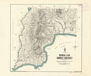 Rowallan Survey District [electronic resource] / drawn by W. Deverell, August 1906, revised to August 1939.