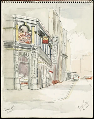 Eiby, George Allison, 1918-1992 :Carmen's Nite Spot, Victoria Street. George Eiby. 1 Dec 1973