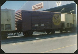 Railway wagon KP 3331 at Wellington, New Zealand