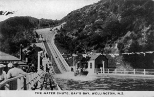 Water chute, Williams Park, Day's Bay