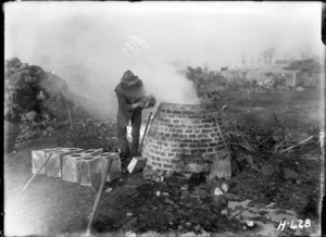 Recycling solder on the Western Front, World War I