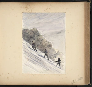 Green, William Spotswood, 1847-1919 :Up the last slope. [2 March 1882]