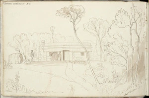 [Ashworth, Edward] 1814-1896 :Tamaki Settlements, New Zealand. Messrs Babers. [1844]