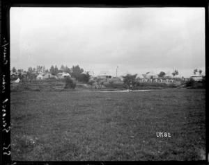 General view of a New Zealand military camp in England, World War I