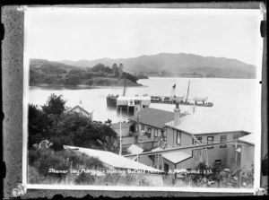 Mangonui township and harbour