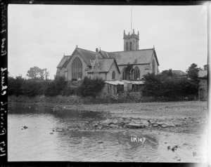 The parish church Bere Ferrers, Devonshire
