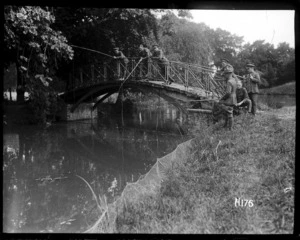New Zealand officers find fishing peaceful after the line in World War I